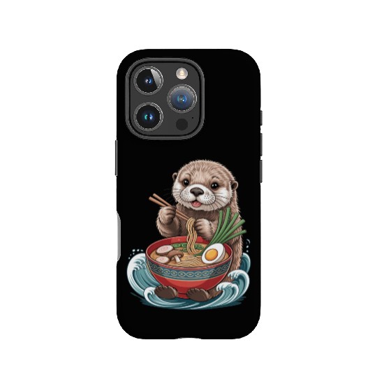 Ramen Otter Japanese Style IPhone Cases