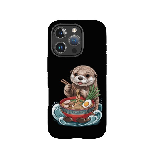 Ramen Otter Japanese Style IPhone Cases