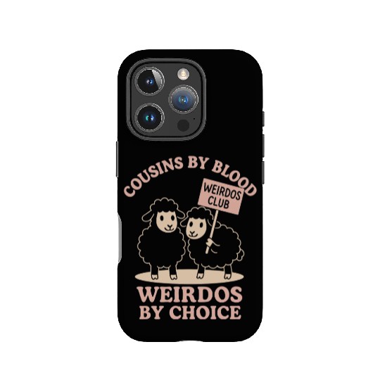 Funny Black Sheep Cousin Quirky Family Outcast IPhone Cases