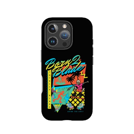Born 2 Blade 90s Nostalgia Design IPhone Cases