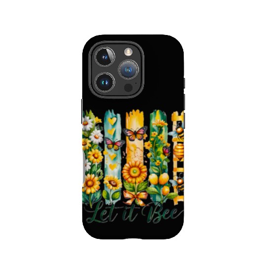 Let It Bee Positivity Spring Summer IPhone Cases