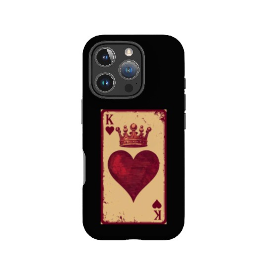 Vintage King of Hearts IPhone Cases