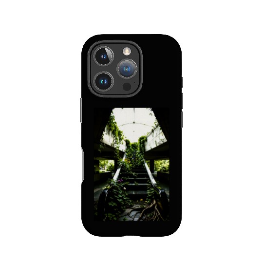 Echoes of Growth Nature Reclaims the Halls IPhone Cases