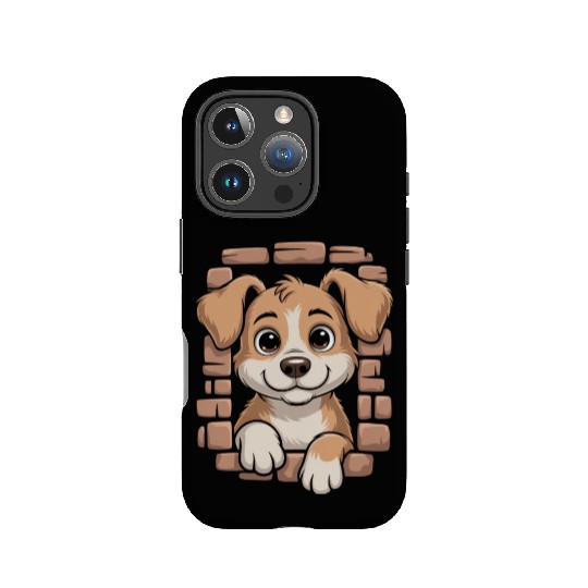 Cute Dog With Big Eyes IPhone Cases