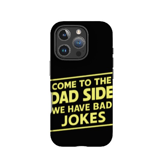 Funny Star Dad Wars Dad side we have bad joke IPhone Cases