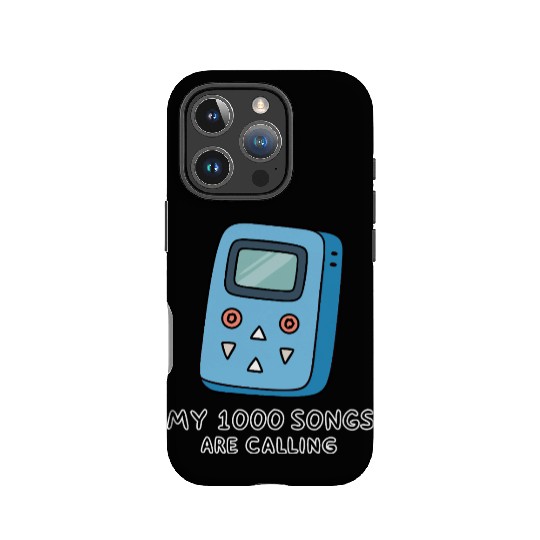 My 1000 Songs Calling MP3 Player 2000s IPhone Cases