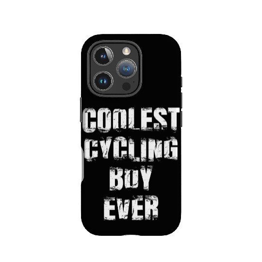 Coolest Cycling Boy Ever IPhone Cases