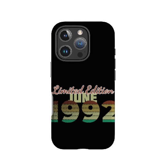 33rd birthday Limited Edition SCR 06/1992 IPhone Cases