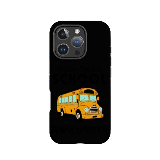 Welcome Back to School Bus IPhone Cases