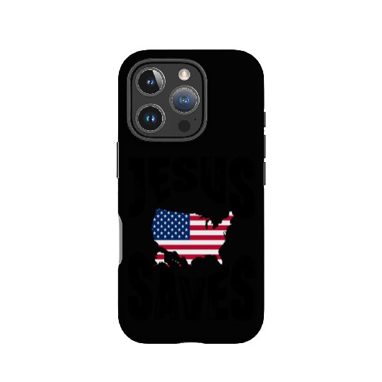 Jesus Saves USA IPhone Cases
