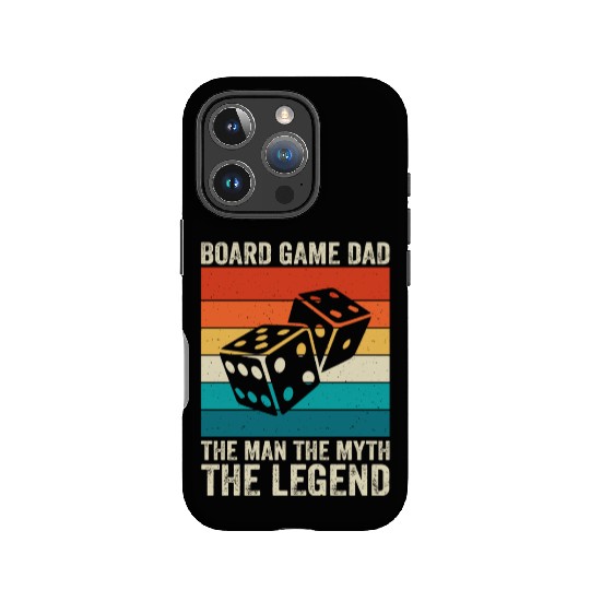 Board game dad IPhone Cases