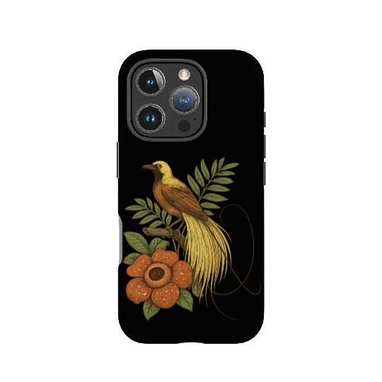Bird of Paradise Rafflesia IPhone Cases
