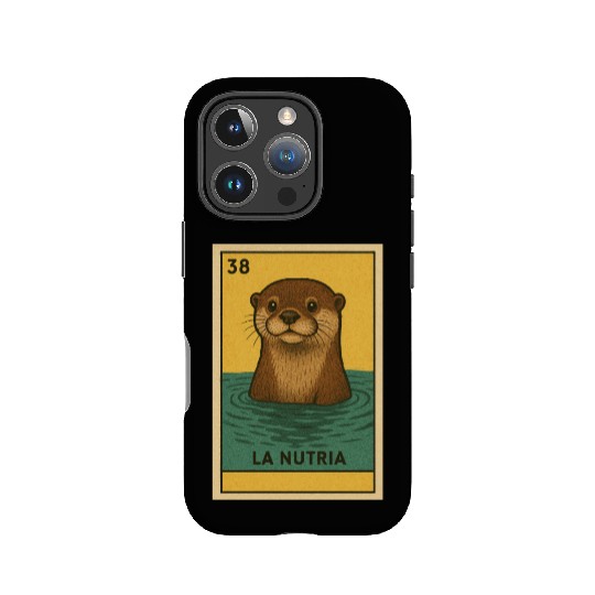 LA NUTRIA - THE OTTER - LA LOTERÍA IPhone Cases