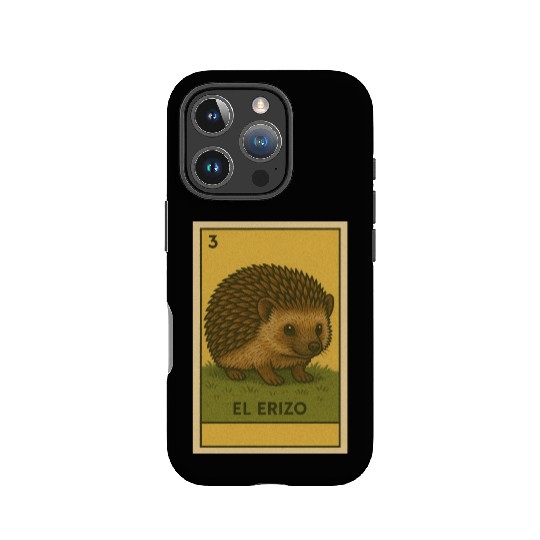EL ERIZO - THE HEDGEHOG - LA LOTERÍA IPhone Cases