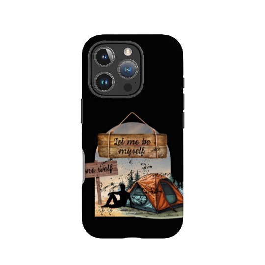 Lone Wolf Retreat IPhone Cases