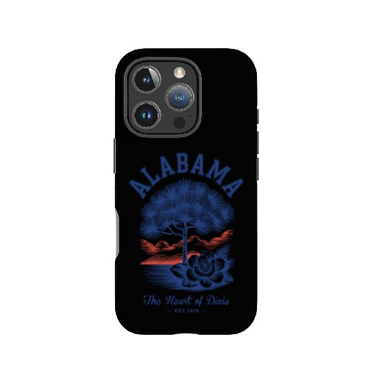 Albm State Outline – License Plate Art IPhone Cases