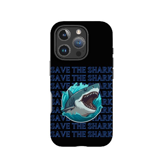 Guardian Shark Depths Vigilance Art IPhone Cases