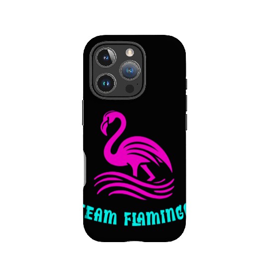 Team Flamingo IPhone Cases