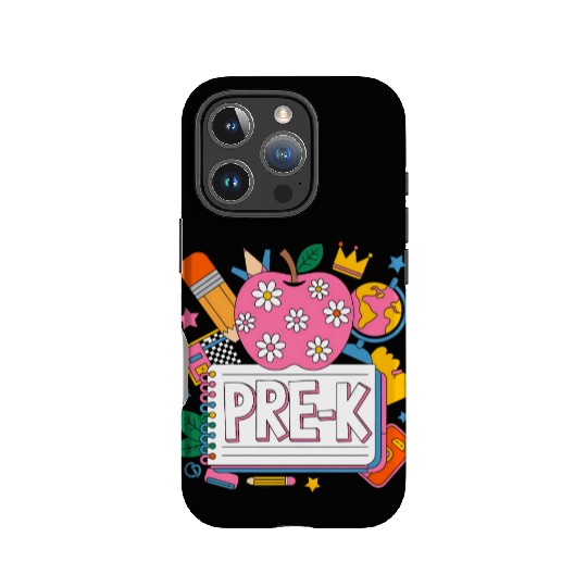 Pre K Teacher Back To School Apple Notebook IPhone Cases