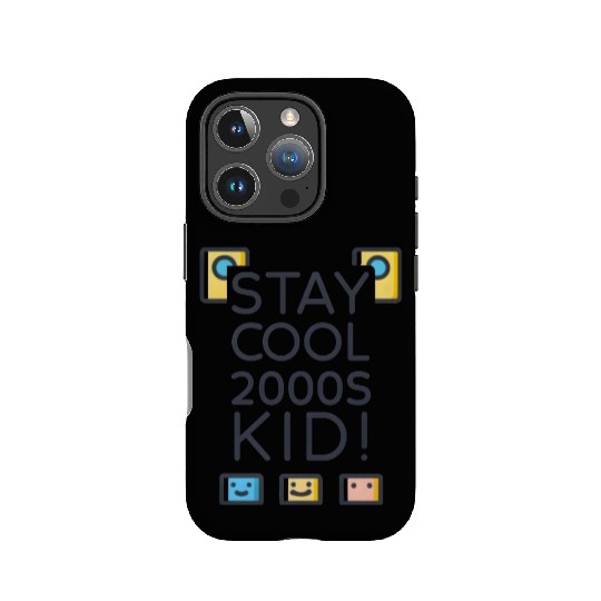 Stay Cool 2000s Kid – Y2K Retro IPhone Cases