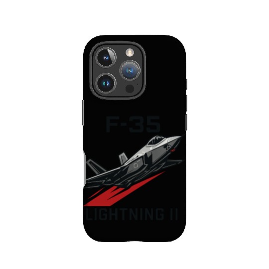 F-35 Lightning II Stealth Fighter Jet Art IPhone Cases