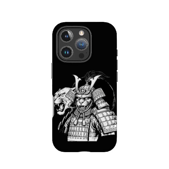 Samurai Panther IPhone Cases