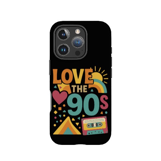 Retro 90s Love – V IPhone Cases