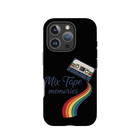 Mix Tape Memories Unraveling Cassette Retro 80s IPhone Cases