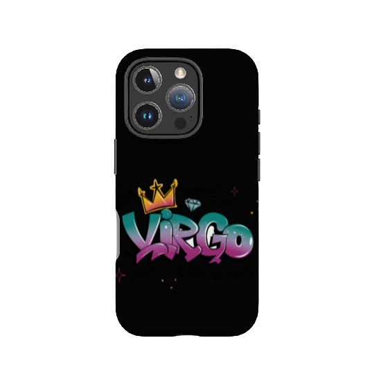 Virgo Graffiti Zodiac Art IPhone Cases