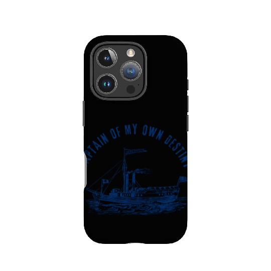 Captain of My Own Destiny IPhone Cases