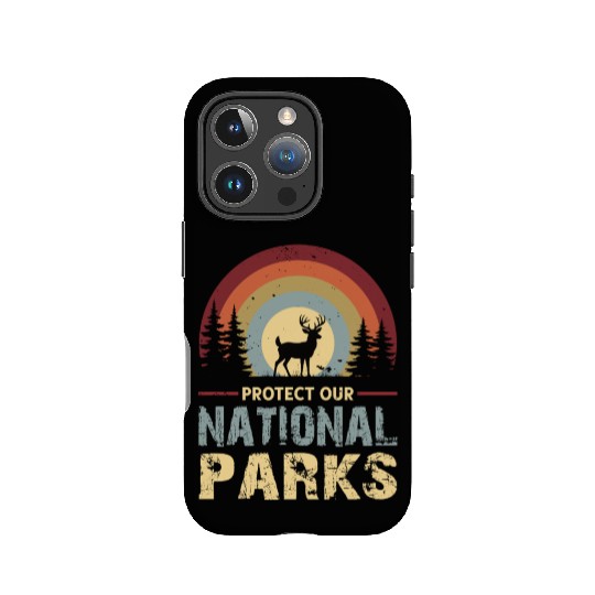 Protect our national parks IPhone Cases