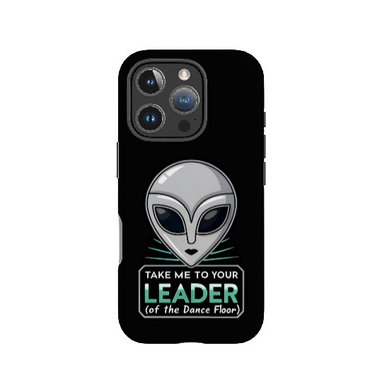 Take Me To Your Leader Alien Rave Retro 2000s Y2K IPhone Cases