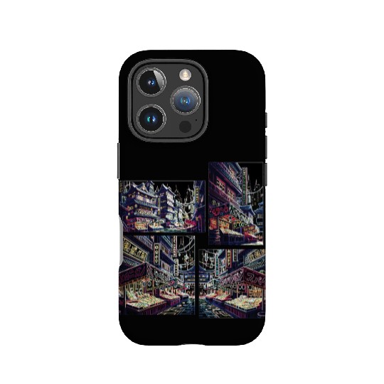 Where Tradition Meets Neons Twilight IPhone Cases