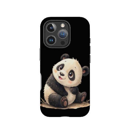 Bamboo Bliss Panda IPhone Cases
