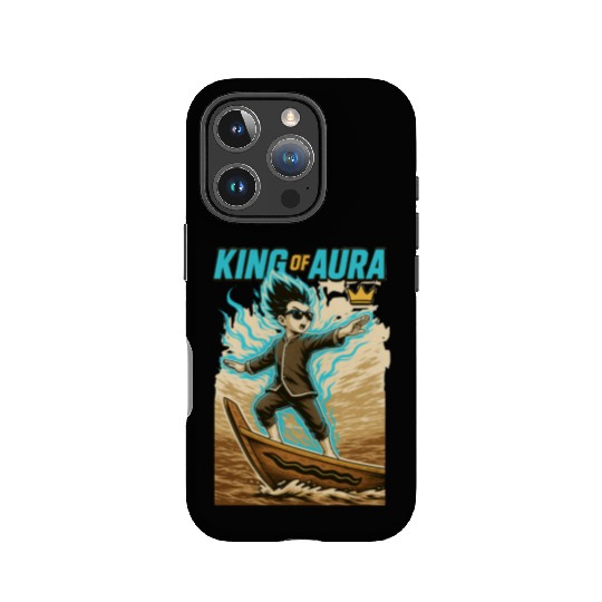 King of Aura, Pacu Jalur kid,Viral tiktok meme IPhone Cases