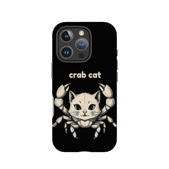 Funny Crab Cat Hybrid IPhone Cases – Hilarious Animal