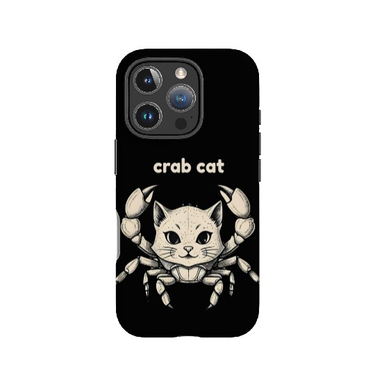 Funny Crab Cat Hybrid IPhone Cases – Hilarious Animal