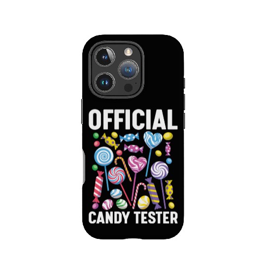 Official Candy Tester Lollipop Sweets 01 IPhone Cases