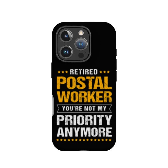 Retired Postal Worker Mail Carrier IPhone Cases