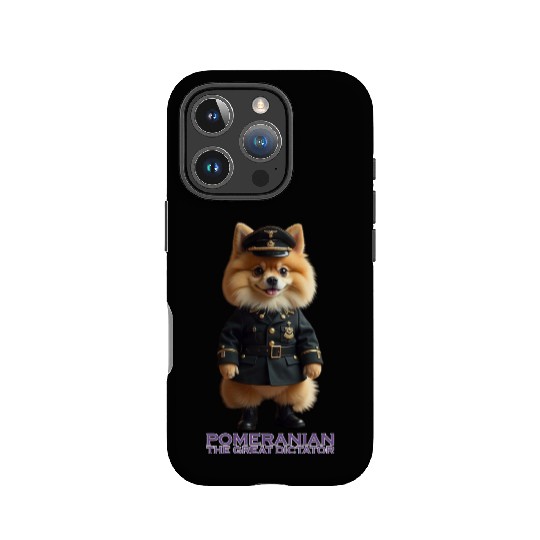 Pomeranian The Great Dictator IPhone Cases