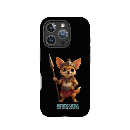 Chiihuahua the Aztec Warrior IPhone Cases
