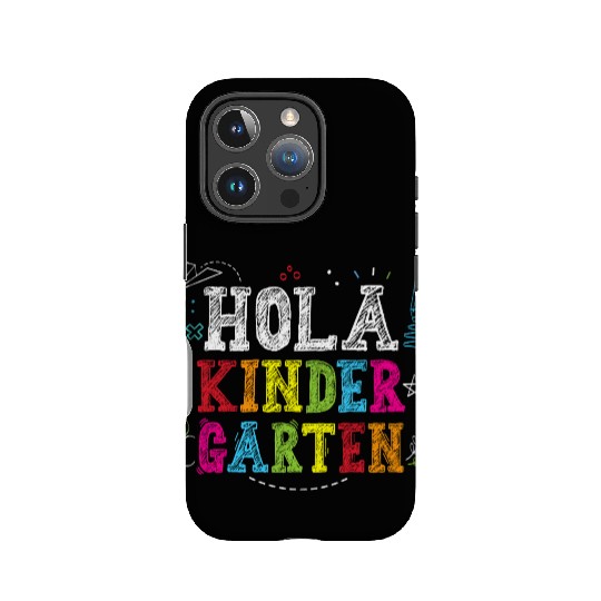 Hola Kindergarten Spanish Teacher Back to School IPhone Cases