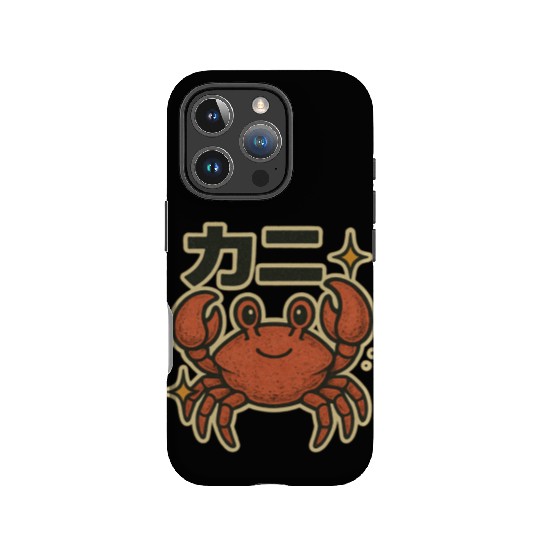 Kawaii Crab Japanese IPhone Cases