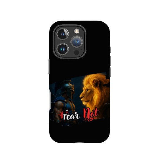 Heroic Warrior and Regal Lion Design IPhone Cases