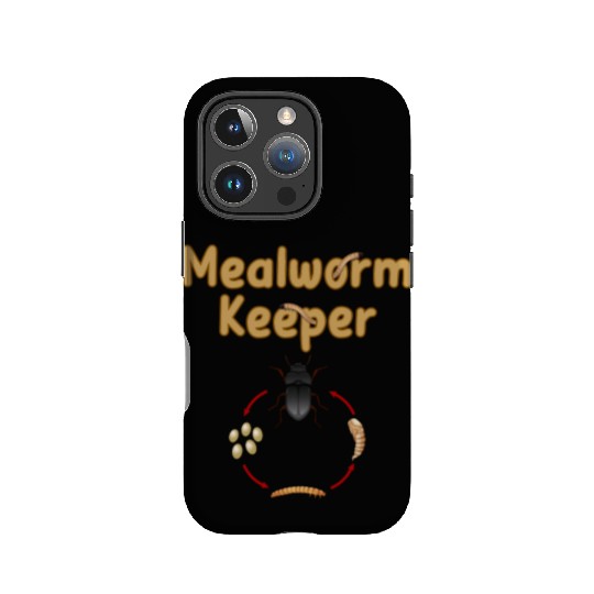Mealworms Farm Tenebrio molitor Insect Lover IPhone Cases
