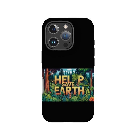 help save earth IPhone Cases