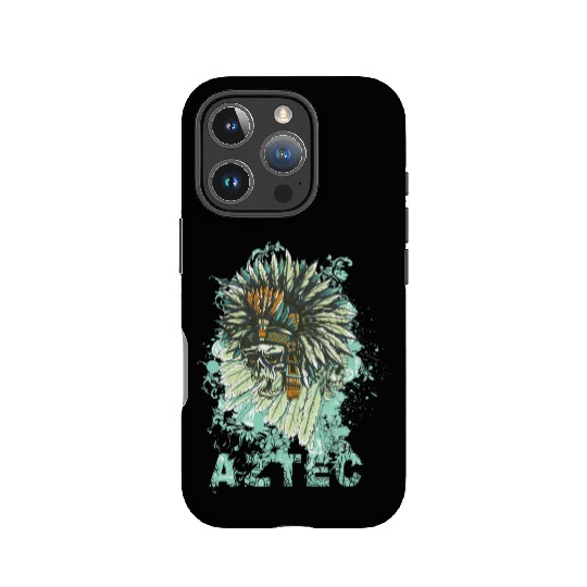 Aztec Warrior Spirit IPhone Cases