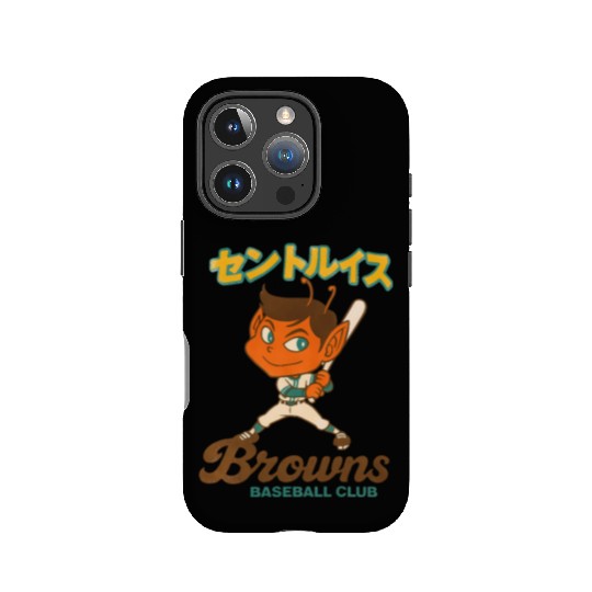 Vintage St Louis Browns Baseball Japan Version IPhone Cases