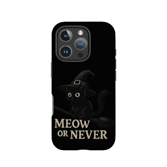Meow or never IPhone Cases