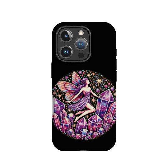 Amethyst Fairy – Mystical Purple Fantasy Spirit wi IPhone Cases